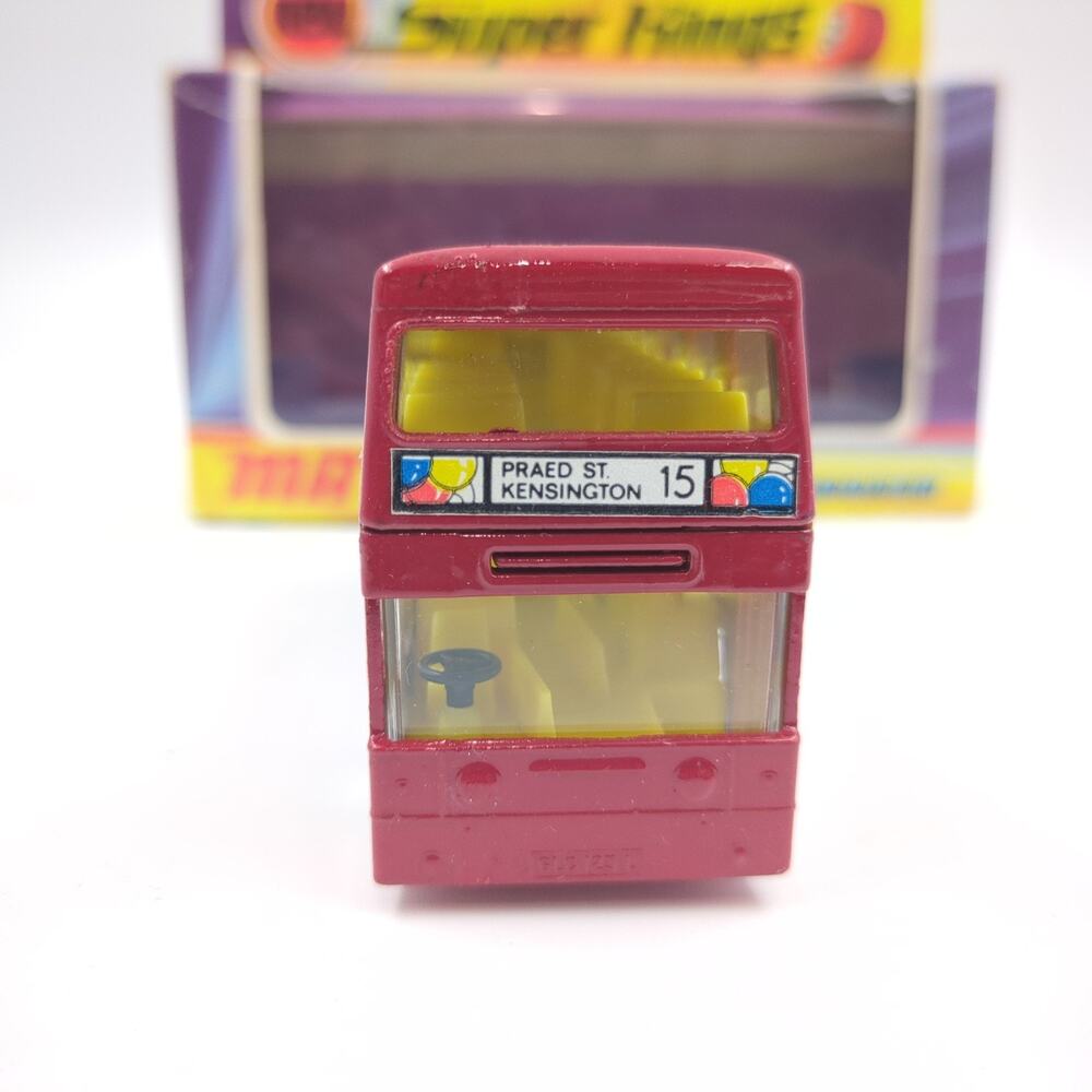 Matchbox Super Kings K-15 The Londoner Double Decker Bus Vintage Diecast w Box - Picture 4 of 9